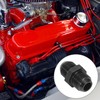 X AUTOHAUX 2pcs Auto AN10 to AN10 Male Coupling Hose