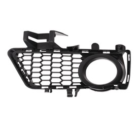 Car Fog Light Grille Black ABS Front Bumper Lamp Grille Cover Replacement For 3 SERIES M SPORT F30 F31 F35 12‑18 51118062632