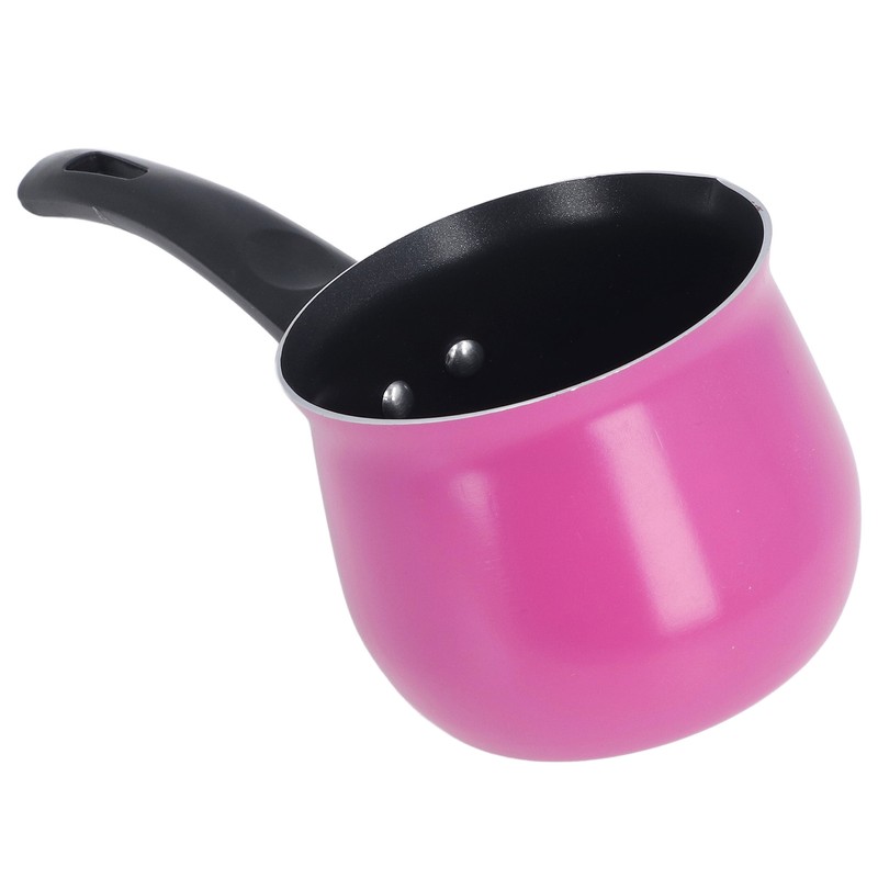 Mini Milk Pot Anti Sticky Single Handle Easy to Clean