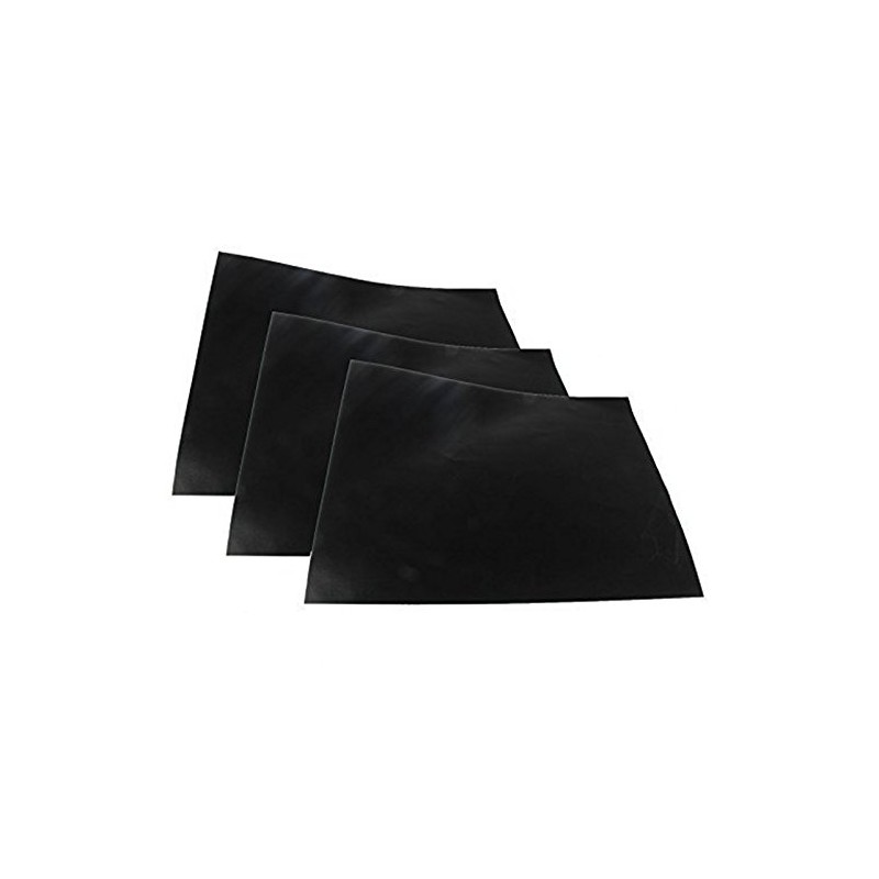 4YourHome 3 X Heavy Duty, Reusable, Non Stick Liner, Black,