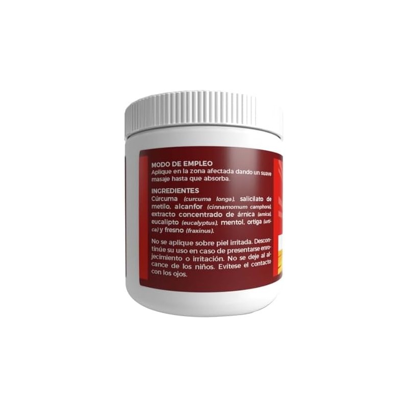 Pomada, Turmeric Cúrcuma, ayuda a desinflamar y disminuir el dolor.