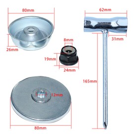 Haishine Trimmer Adapter Kit for Stihl FS55 FS55R FS56 FS56RC FS70R FS80 FS85 FS90 FS90R FS94 FS100RX FS110 FS120 FS130 FS130R FS240 FS250