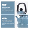HEMOTON Enameled Tea Kettle with Handle Stovetop Tea Kettle Enamel