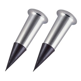 Premium A Tomb For 花立 Luxury Stainless Steel Ground Stick Right Type Size: Large, 1 Pair Set of 2 [Terminal 野花 Placket]