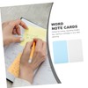 Tofficu 200sheets Blank Flash Cards for Studying Memo Cards for