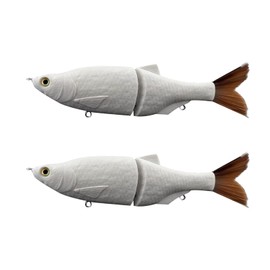 Wshxjzyay 2 Pack Glide Bait, Lure Blanks, Glide Baits for Bass Fishing, Musky Lures, Fishing Lure Blanks, Lure Blanks Unpainted for Fishing