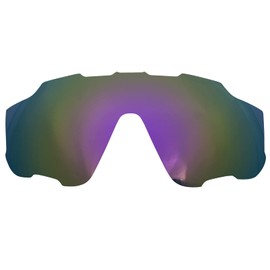 Wetnenss Replacement Lenses for Oakley Jaw-breaker OO9290 Sunglass/1.5mm polarized/easy to install (purple)