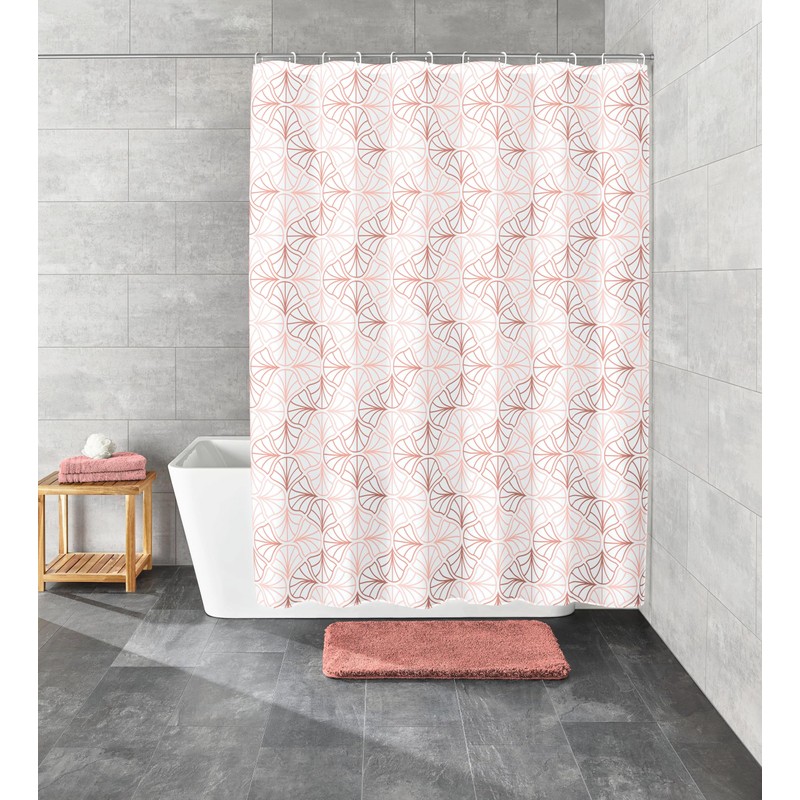 Kleine Wolke Duschvorhang Peva Bloom in Pearl mit 180x200 cm
