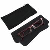 KKD Frameless Cosplay Moe Glasses Under Rim Fashion Glasses Metal