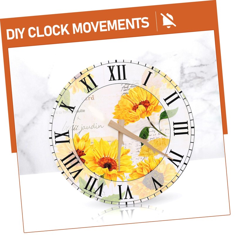COHEALI 4 Sets Quartz Clock Movement DIY Clock Mechanism Kit