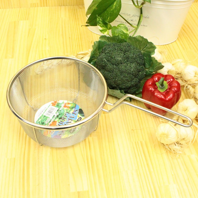 Hogdseirrs Inoue Kanaami Industrial Strainer Boiling Basket, Deep, 7.1 inches