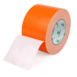Heavy Duty Orange Duct Tape, Multi-Use Easy Tear Gaffer Waterproof Cloth Tape for Repairing, Maintenance and Industrial Use, 3 Inch x 22 Yards, 9 mil Thick, 1 Roll, BOMEI PACK