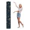 NICENEEDED Jumbo Carpet Storage Bag with Planet Print and Straps