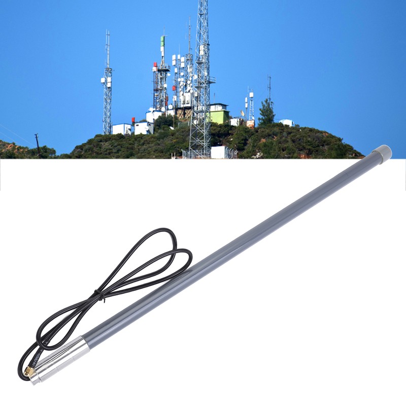 Radio Antenna Omnidirectional 6DBi Waterproof Copper PVC Material Wide Signal