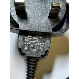 Replacement 6V 1A AC-DC Adaptor for John Lewis XT3 Elliptical Cross Trainer