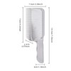 2PCS Barber Gradient Positioning Combs, Ergonomic Barber Fade Combs Professional