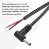 DMiotech 3.5mm x 1.35mm DC Power Pigtail Cable, 90 Degree