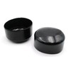 Design61 2 x PVC Cover Caps for Round Pipes Pipe