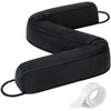 Comfyanno 36” Weighted Under Door Draft Stopper, Fits Front, Bedroom,