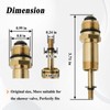 Ebrmeiwo 89773 Diverter Kit for Shower Valve Cartridge Part, Valve