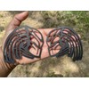 2Pcs Predator Emblems Car Badge, Custom 3D Exterior Automotive Accessories,
