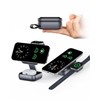3 in 1 Ultra Mini Qi Charger, 3 Folding Ultra