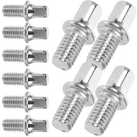 Drum Repair 10pcs Key Screw Drum Set Hardware Bass Drums Screw M6x10mm Replacement Screw Supply Drum Key Tool