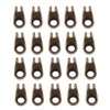 Walfront 20 Pcs/Lot Boot Hooks Lace Fittings with Rivets Camp