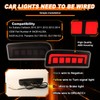 Vektoris 1Pair LED Rear Bumper Reflector Light for Subaru Outback