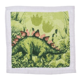 MIK funshopping Set of Magic Washcloths, Magic Cloth, Magic Towel, Party Bag, Children's Gift Tombola (Set of 4 Dinosaurs)