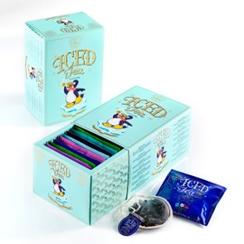 TWG Tea | Summer Holiday Iced Teabag Sampler | 15 Iced Hand Sewn Cotton Teabags | Gift Set