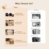 GONPETGP Cat Beds for Indoor Cats, Cat House Cave with