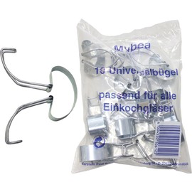 9011 Universal Clip Univers Alb Strap Bag of 10 Pack