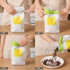 4Pcs Food Clip Set with Pour Spout,Bag Clips with Pour