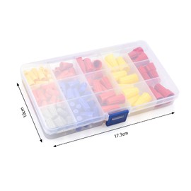 Wire Connector, 102 Pcs Electrical Connectors Screw Twist Terminals with Storage Box Spring Inserted Cap Connections Assortment Set