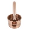 Lemon Squeezer Stainless Steel Long Handle Hand Held Juice Press