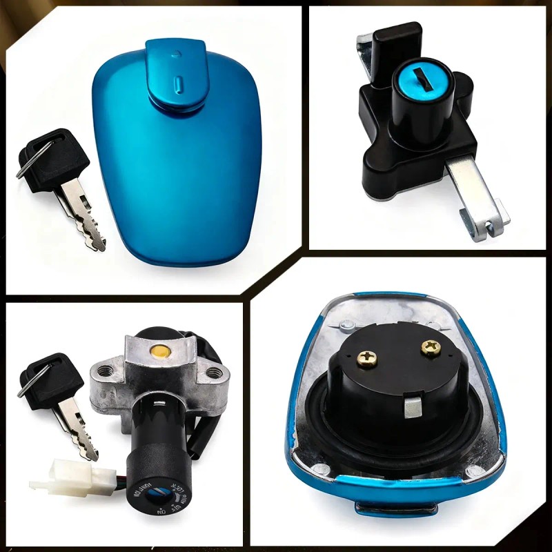 Kit Cerraduras Completo Switch Tapon Italika Rc Rc150 Rc200