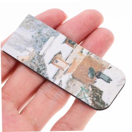 COHEALI 4pcs Magnetic Bookmarks Set Scenery Designs Book Markers for Reading Magnetic Page Holders for Writers Students and Travelers