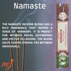 Original Satya Nag Champa Namaste Incense Sticks | with M&J