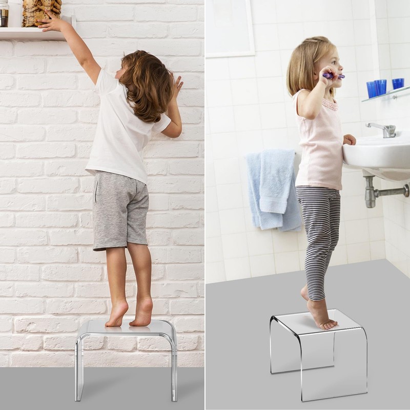 Step Stool for Kids, Acrylic Stools, Acrylic Step Stools for