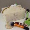 'Dachshund Puppy' Canvas Wash Bag/Makeup Case (CS00044064)