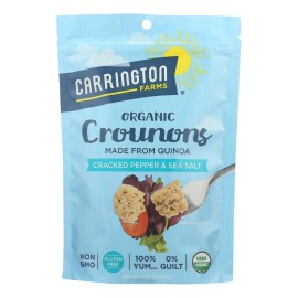 UD_Carrington Farms Organic Crounons Case of 6 4.75 oz Grain Snacks