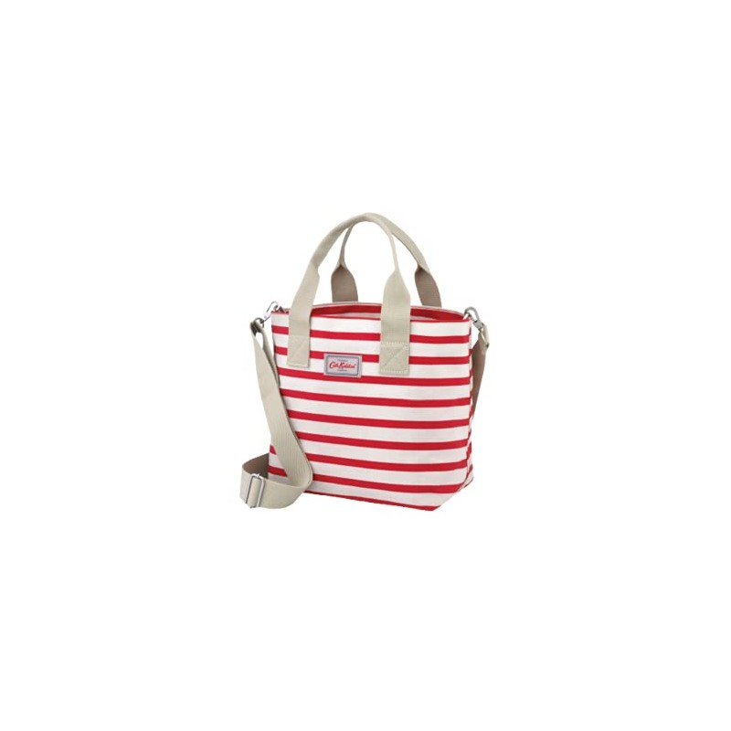 Cath Kidston Breton Stripe Small Tote Red and White CHECK