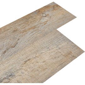 INMOZATA Peel and Stick Floor Tile Vinyl Flooring, Waterproof Plank Flooring 36-Pack 54 Sq.Ft Wood Grain Self Adhesive Peel and Stick Flooring for Bedroom, Living Room, Kitchen, RV(Aged-Wood)