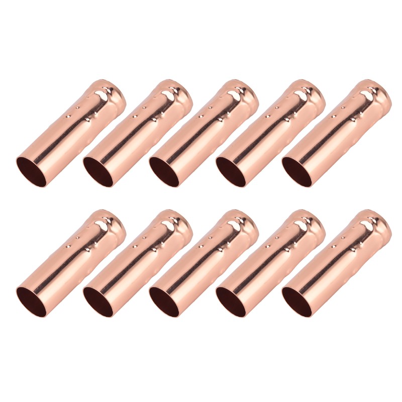10Pcs E14 Metal Tube for Candle Lamp Holder Lamp Base