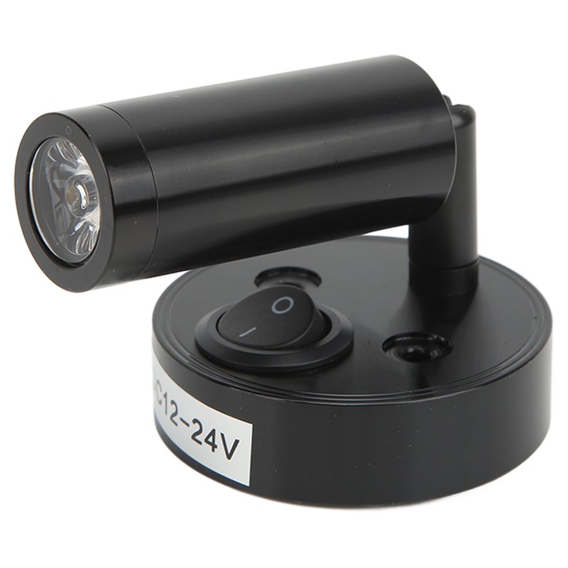 RV Bedside Reading Light Rotatable Wall Mount LED Spot Reading