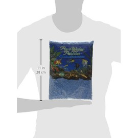 Worldwide Imports AWW70065 Color Gravel, 5-Pound, Heavenly Blue