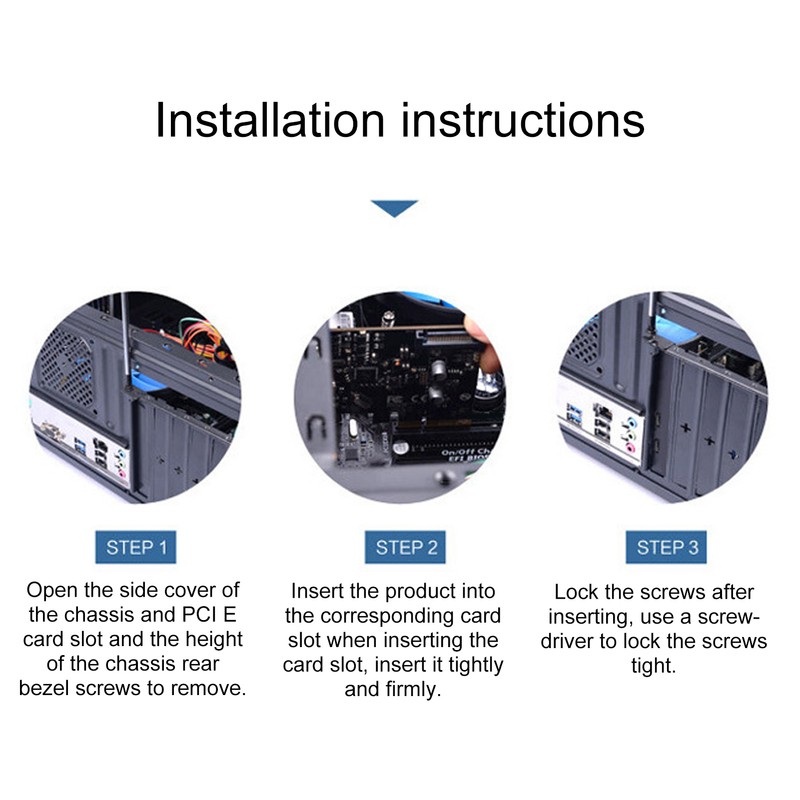USB3.2 Expansion Card GEN2x2 20Gbps ASM3242 Chip PCI E 4X