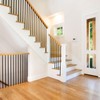 30 Pack 44'' Wrought Iron Balusters, Hollow Straight Bar Metal