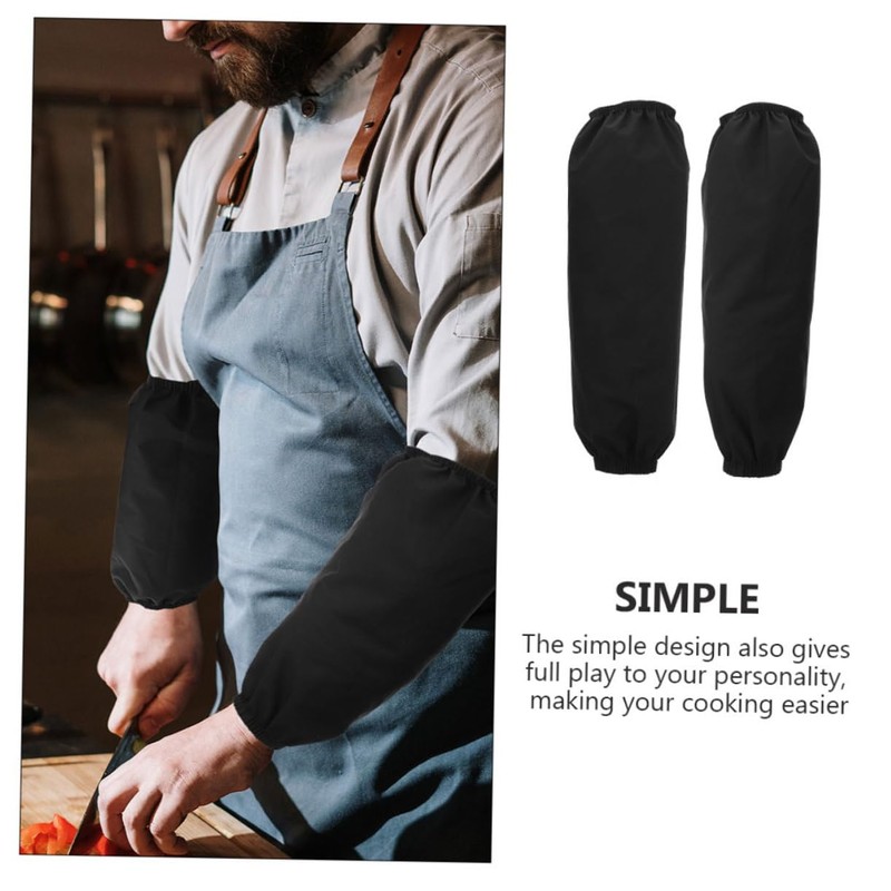 Mipcase 2pcs Arm Protectors for Housework Durable Oil Oversleeves for